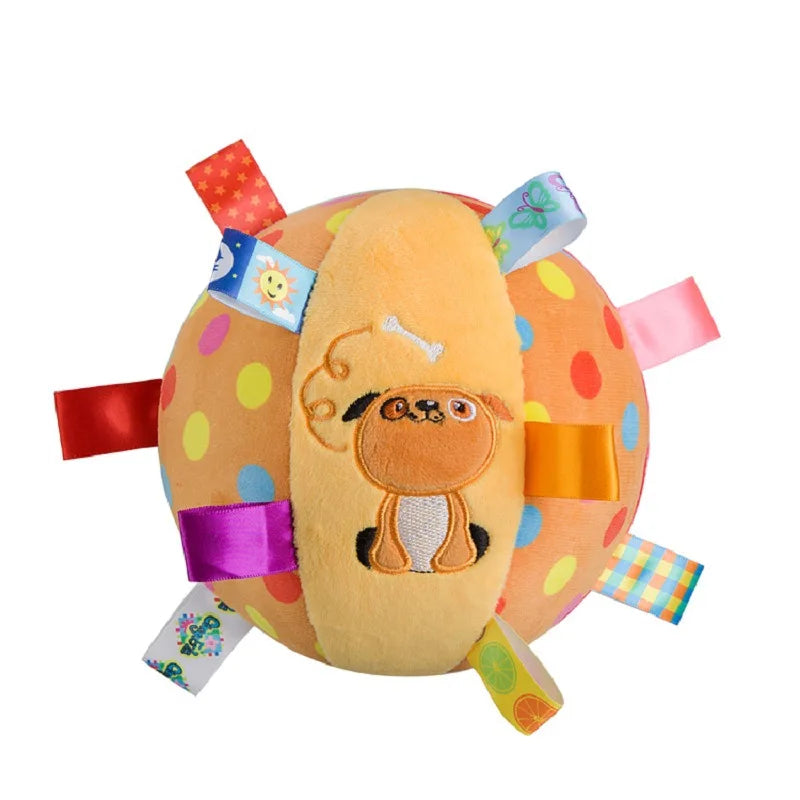 Interactive ball dog toy for aggressive chewers training