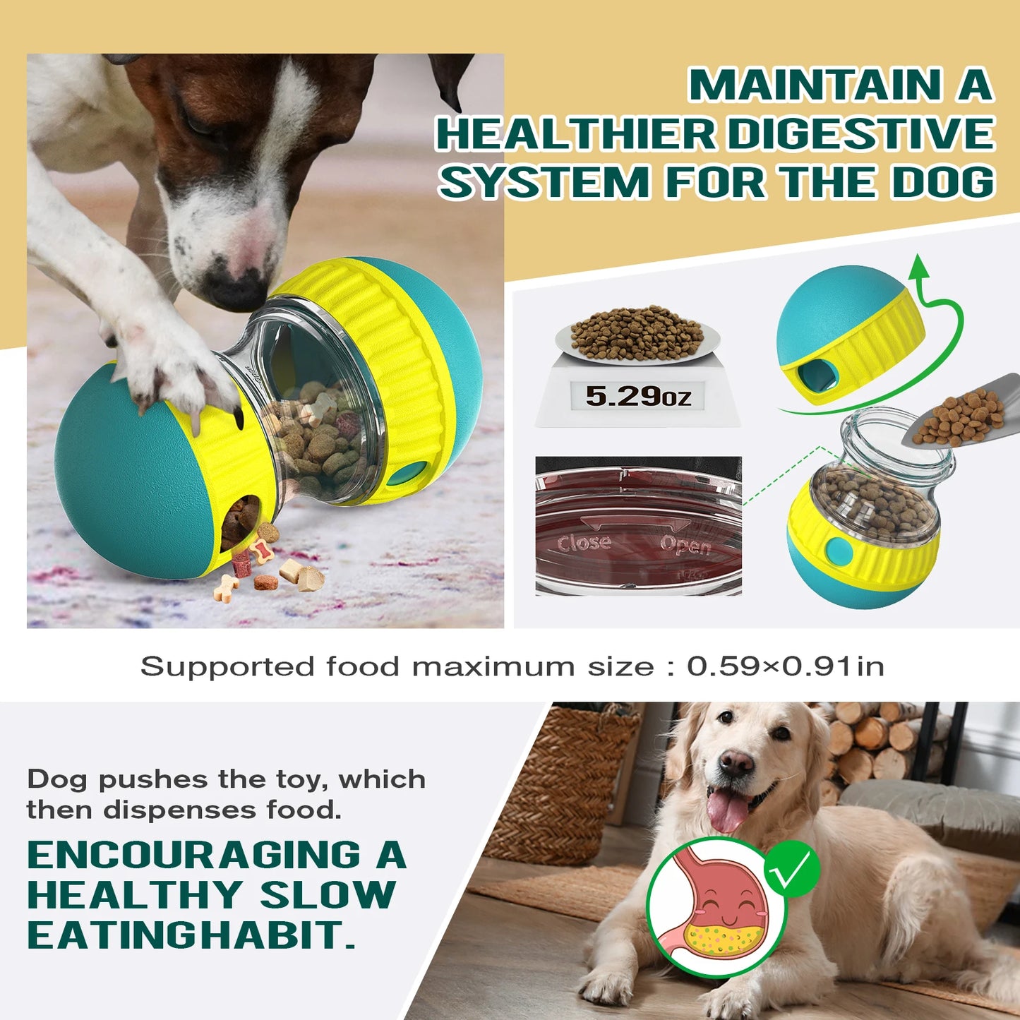 IQ testing toy for dogs