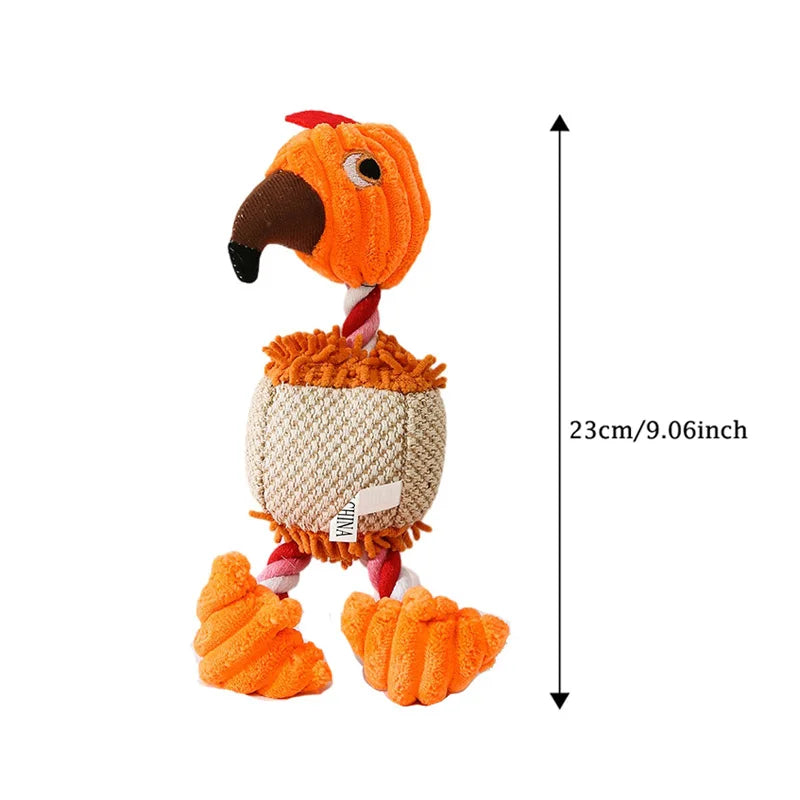 Bird themed squeaky toys for dogs
