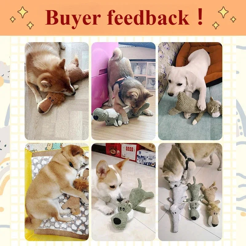 Squeaky toy for large dogs