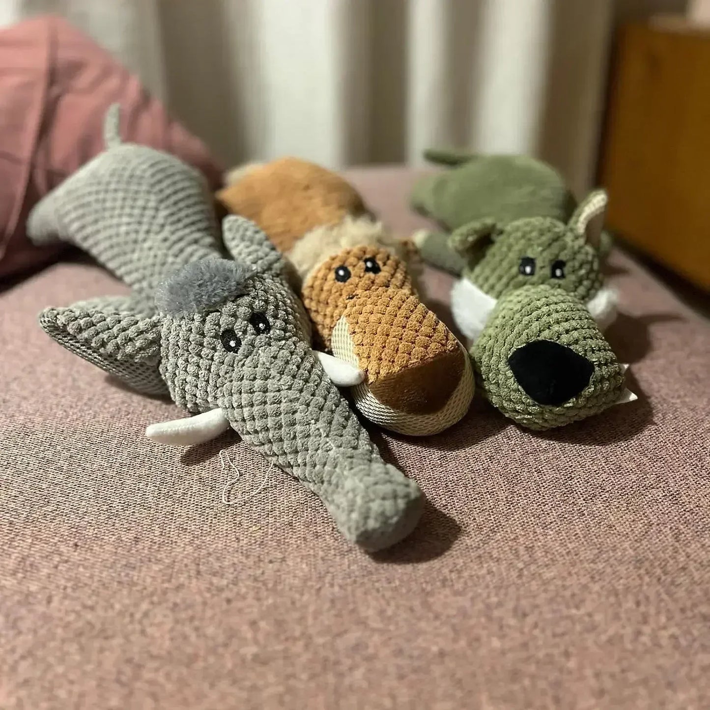 Squeaky toy for large dogs