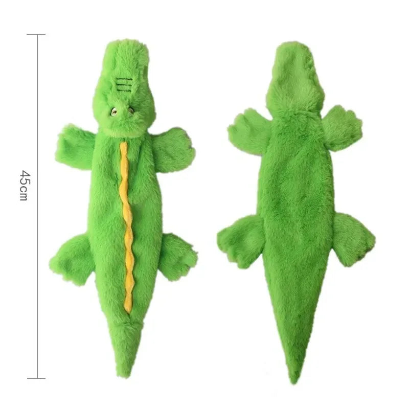 Funny animal dog toy with squeakers