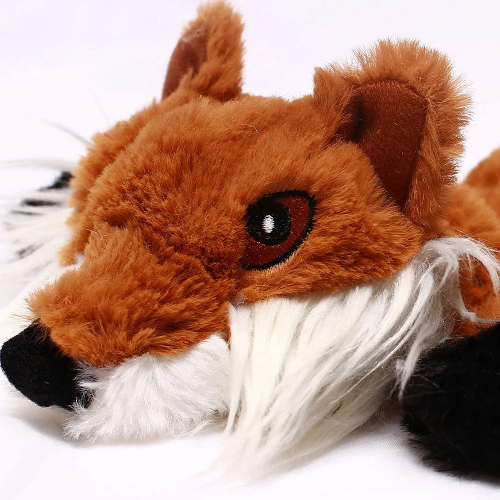 Funny animal dog toy with squeakers