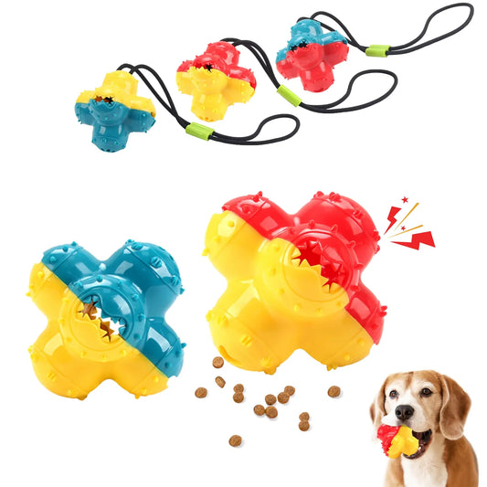 Toy ball for chewing and preventing dental diseases