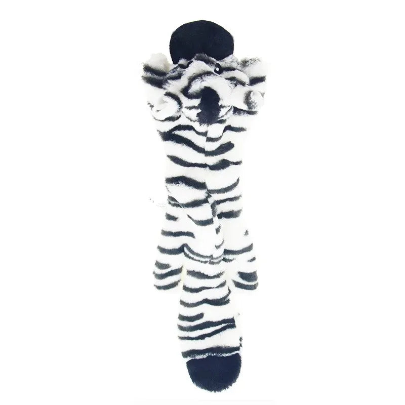 Funny animal dog toy with squeakers