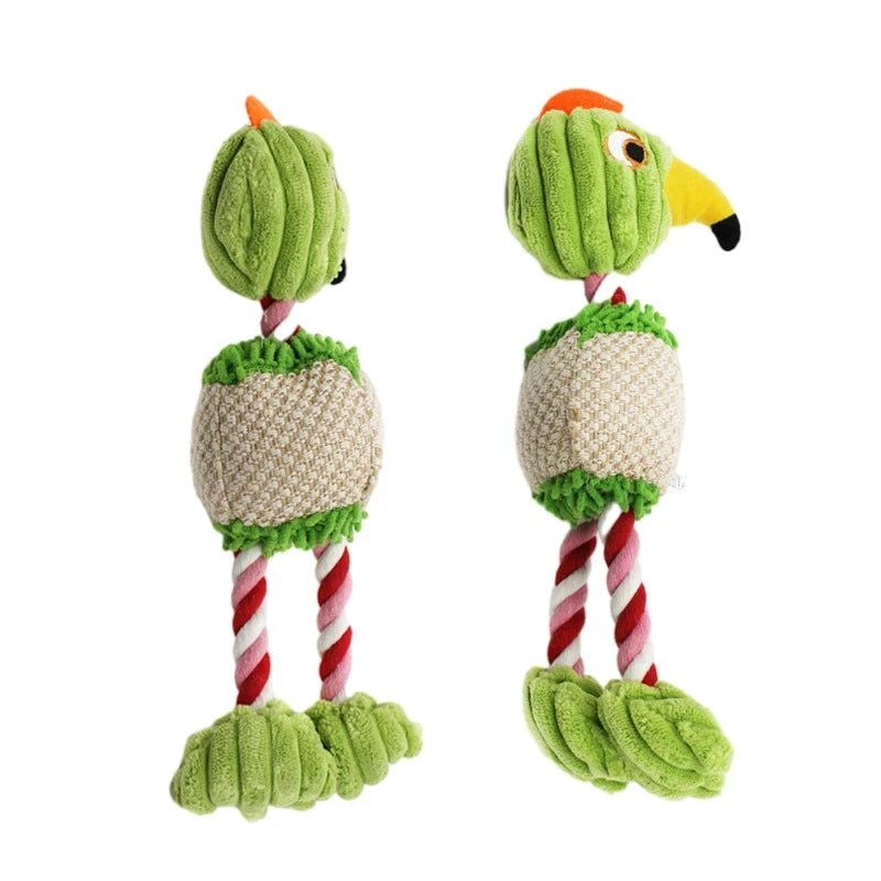 Bird themed squeaky toys for dogs