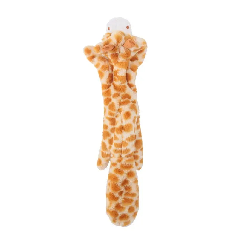 Funny animal dog toy with squeakers