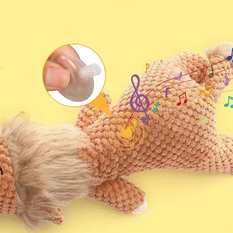 Squeaky toy for large dogs